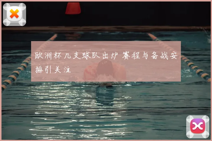 欧洲杯几支球队出炉 赛程与备战安排引关注